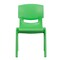 Emma and Oliver 2 Pack Plastic Stackable School Chair with 15.5"H Seat